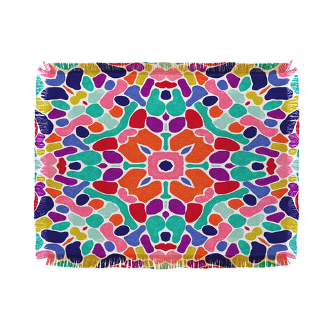 Jacqueline Maldonado Boho 1 Throw Blanket