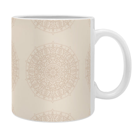 Jacqueline Maldonado Boho Mandala Beige Coffee Mug