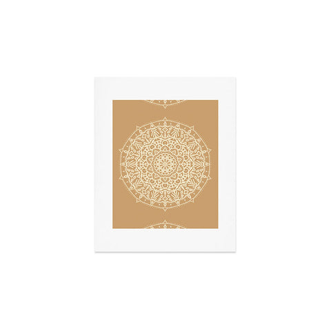 Jacqueline Maldonado Boho Mandala Leather Art Print