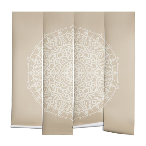 Jacqueline Maldonado Boho Mandala Natural Wall Mural
