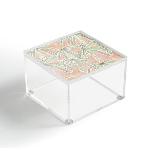 Jacqueline Maldonado Boho Palms Acrylic Box