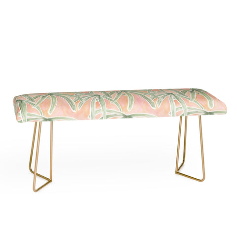Jacqueline Maldonado Boho Palms Bench