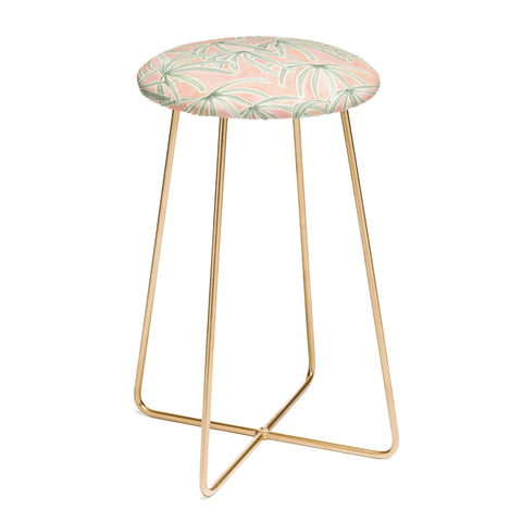 Jacqueline Maldonado Boho Palms Counter Stool