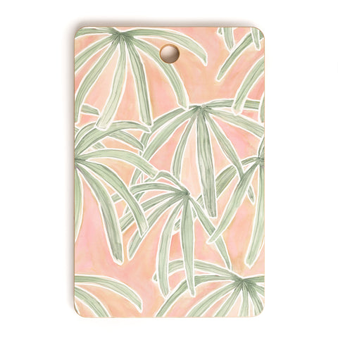Jacqueline Maldonado Boho Palms Cutting Board Rectangle