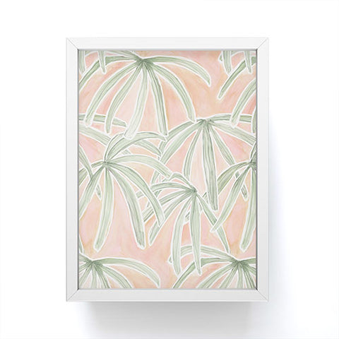 Jacqueline Maldonado Boho Palms Framed Mini Art Print