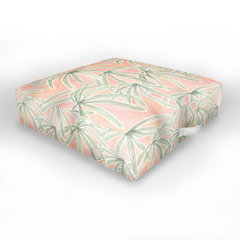 Jacqueline Maldonado Boho Palms Outdoor Floor Cushion