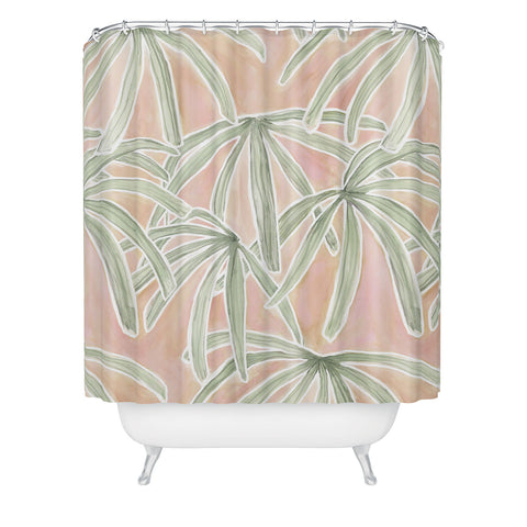 Jacqueline Maldonado Boho Palms Shower Curtain