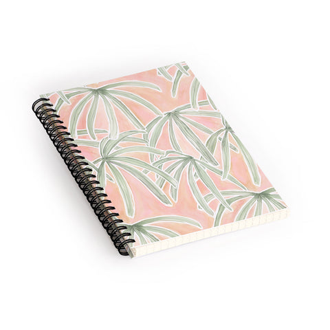 Jacqueline Maldonado Boho Palms Spiral Notebook