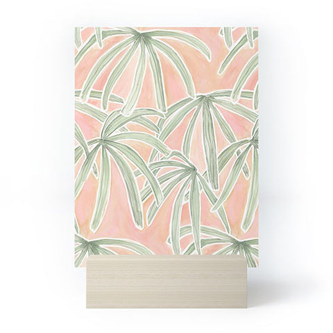 Jacqueline Maldonado Boho Palms Mini Art Print