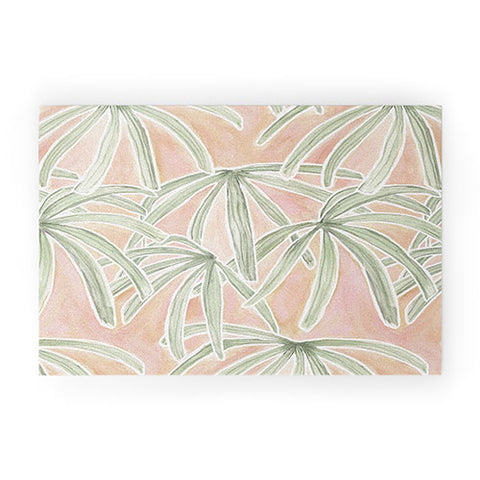 Jacqueline Maldonado Boho Palms Welcome Mat
