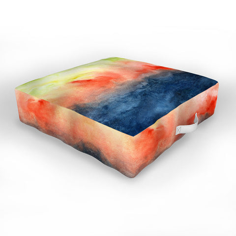 Jacqueline Maldonado Brushfire Outdoor Floor Cushion