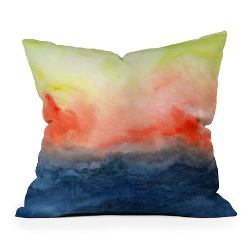 Jacqueline Maldonado Brushfire Throw Pillow