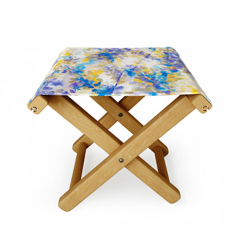 Jacqueline Maldonado Canopy Blue Folding Stool