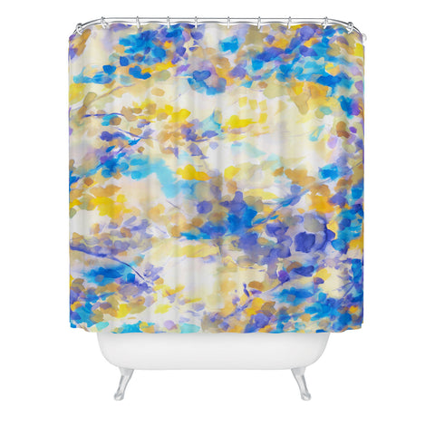 Jacqueline Maldonado Canopy Blue Shower Curtain