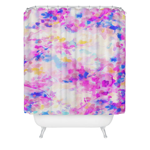 Jacqueline Maldonado Canopy Magenta Shower Curtain