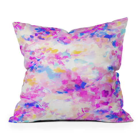 Jacqueline Maldonado Canopy Magenta Throw Pillow