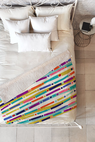 Jacqueline Maldonado Caravan Fleece Throw Blanket