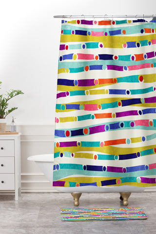 Jacqueline Maldonado Caravan Shower Curtain And Mat