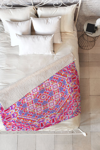 Jacqueline Maldonado Carnivale 1 Fleece Throw Blanket