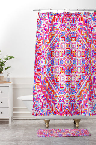 Jacqueline Maldonado Carnivale 1 Shower Curtain And Mat