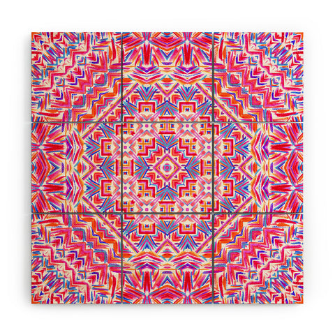Jacqueline Maldonado Carnivale 1 Wood Wall Mural