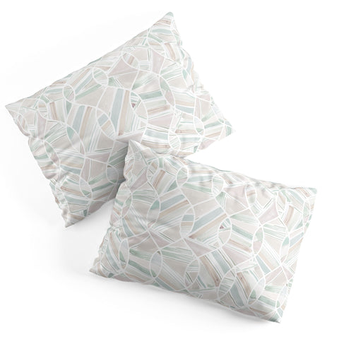 Jacqueline Maldonado Casual Geo Tile Light Pillow Shams