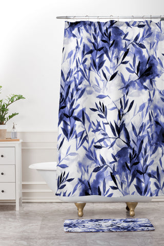 Jacqueline Maldonado Changes Indigo Shower Curtain And Mat