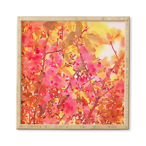 Jacqueline Maldonado Cherry Blossom Canopy Framed Wall Art