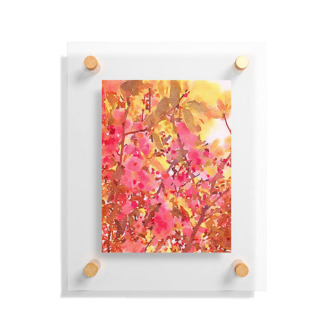 Jacqueline Maldonado Cherry Blossom Canopy Floating Acrylic Print