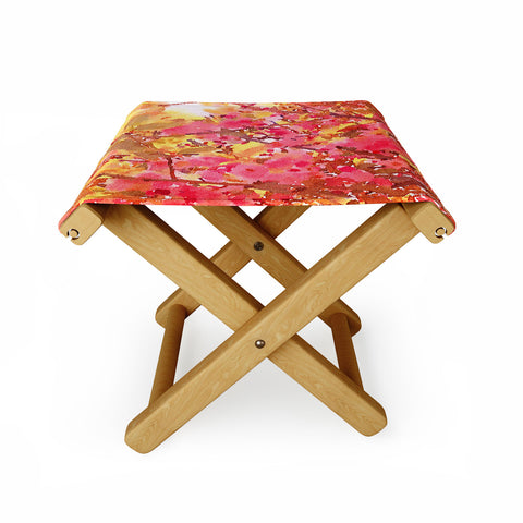 Jacqueline Maldonado Cherry Blossom Canopy Folding Stool