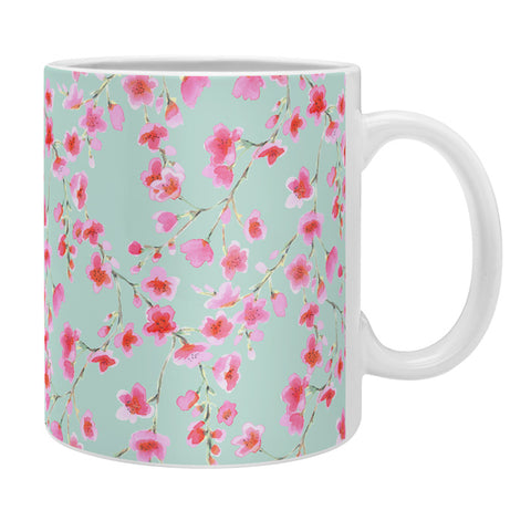 Jacqueline Maldonado Cherry Blossom Mint Coffee Mug