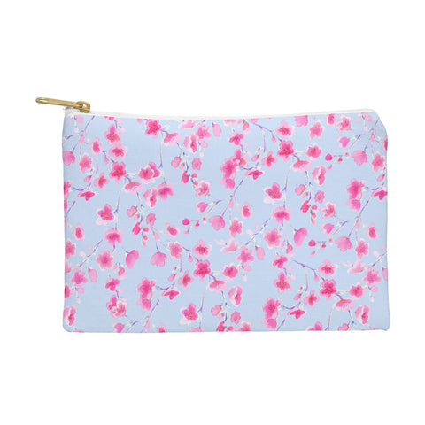 Jacqueline Maldonado Cherry Blossom Periwinkle Pouch