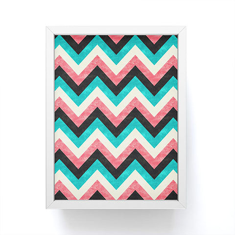 Jacqueline Maldonado Chevron Bold Framed Mini Art Print