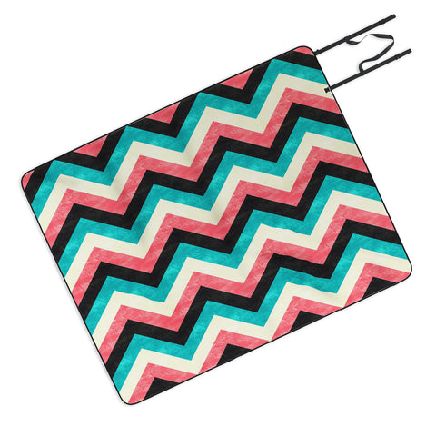 Jacqueline Maldonado Chevron Bold Picnic Blanket