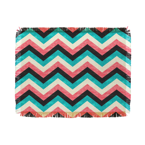 Jacqueline Maldonado Chevron Bold Throw Blanket
