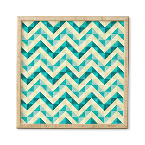 Jacqueline Maldonado Chevron Facet 4 Framed Wall Art