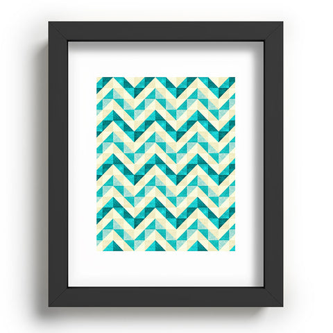 Jacqueline Maldonado Chevron Facet 4 Recessed Framing Rectangle
