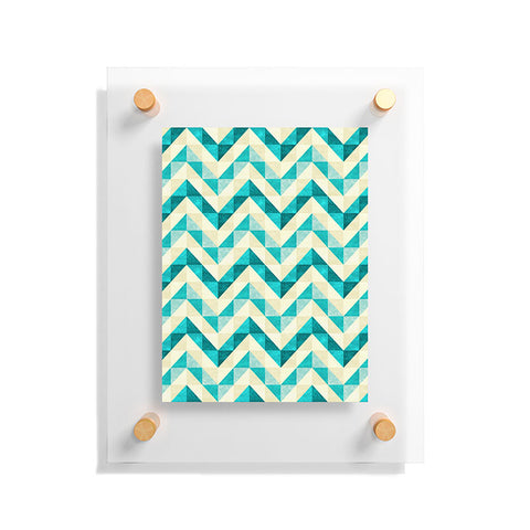 Jacqueline Maldonado Chevron Facet 4 Floating Acrylic Print