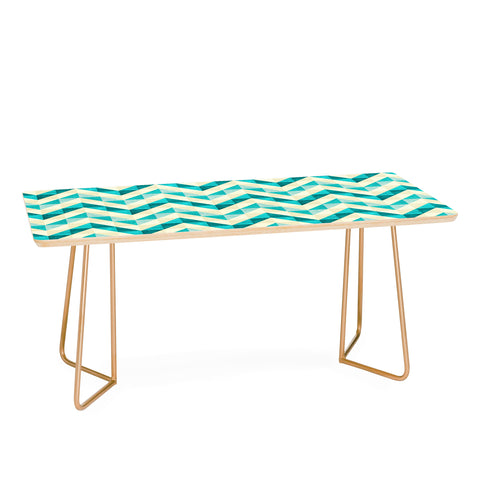Jacqueline Maldonado Chevron Facet 4 Coffee Table