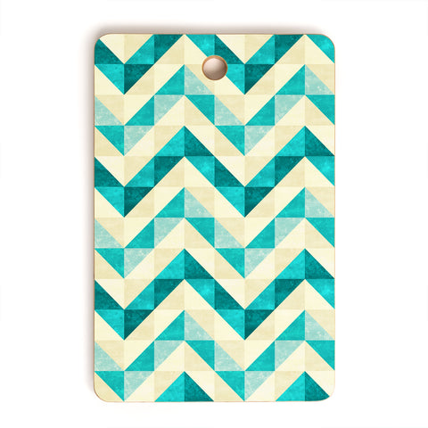 Jacqueline Maldonado Chevron Facet 4 Cutting Board Rectangle