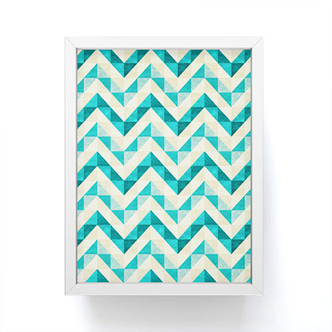 Jacqueline Maldonado Chevron Facet 4 Framed Mini Art Print
