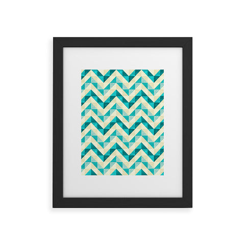 Jacqueline Maldonado Chevron Facet 4 Framed Art Print