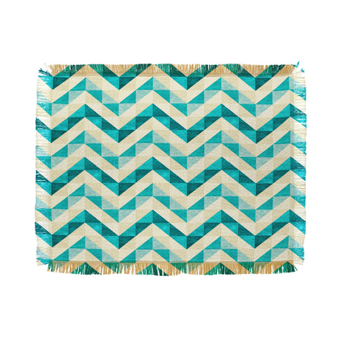 Jacqueline Maldonado Chevron Facet 4 Throw Blanket