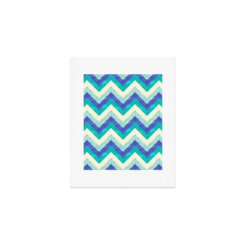 Jacqueline Maldonado Chevron Ocean Art Print