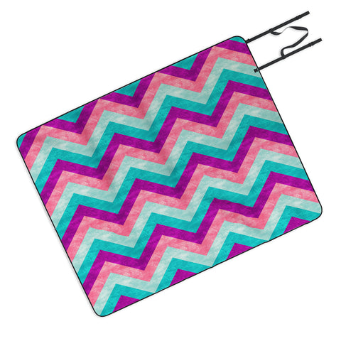 Jacqueline Maldonado Chevron Sweet Picnic Blanket