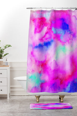 Jacqueline Maldonado Chimera Shower Curtain And Mat