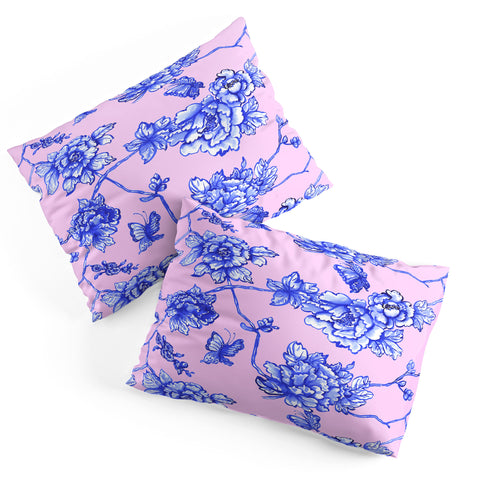 Jacqueline Maldonado Chinoserie Floral Blush Pillow Shams