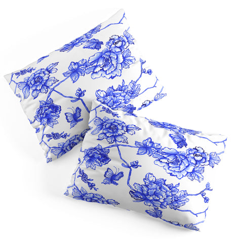 Jacqueline Maldonado Chinoserie Floral White Pillow Shams