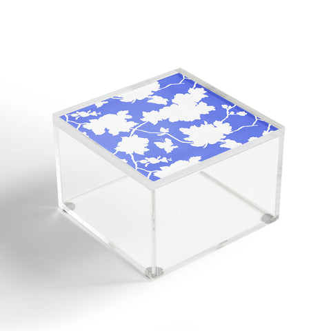 Jacqueline Maldonado Chinoserie Silhouette Blue Acrylic Box
