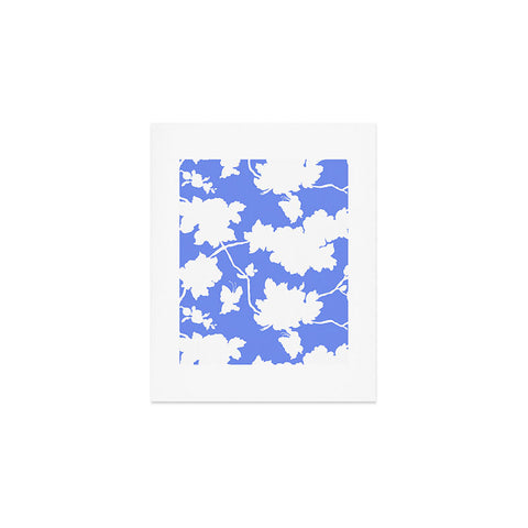 Jacqueline Maldonado Chinoserie Silhouette Blue Art Print